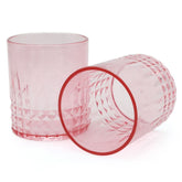 Sprinkle Glass 2 Pcs Set - Pink, Glassware & Drinkware, Chase Value, Chase Value