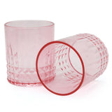 Sprinkle Glass 2 Pcs Set - Pink, Glassware & Drinkware, Chase Value, Chase Value