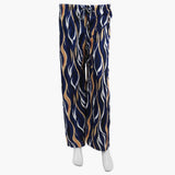 Women's Fancy Trouser - Blue, Women Pants & Tights, Chase Value, Chase Value