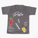 Boys Half Sleeves T-Shirt - Dark Grey, Boys T-Shirts, Chase Value, Chase Value