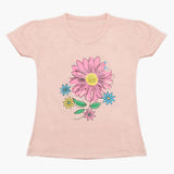 Girls Half Sleeves T-Shirt - Baby Pink, Girls T-Shirts, Chase Value, Chase Value