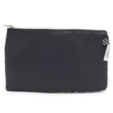 Pencil Pouch Two Zipper - Black, Pencil Boxes & Stationery Sets, Chase Value, Chase Value