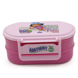 Kids Lunch Box Double - Pink, Kids, Tiffin Boxes And Bottles, Chase Value, Chase Value