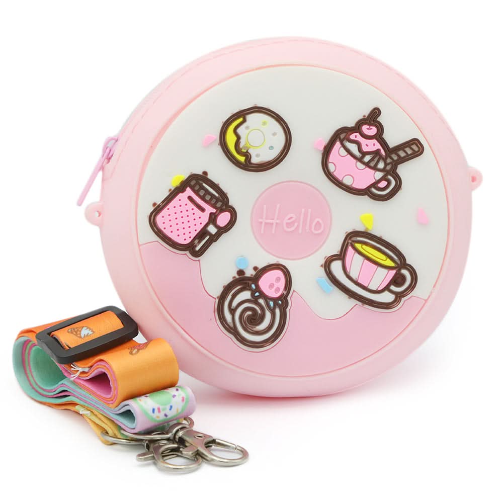 Girls Sling Bag - Light Pink, Kids Bags, Chase Value, Chase Value