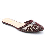 Women's Banto Slipper - Maroon, Women, Slippers, Chase Value, Chase Value