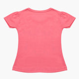 Girls Half Sleeves T-Shirt - Light Pink, Girls T-Shirts, Chase Value, Chase Value