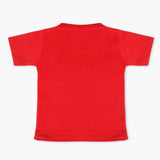 Boys Half Sleeves T-Shirt - Red, Boys T-Shirts, Chase Value, Chase Value