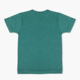 Boys Half Sleeves T-Shirt - Dark Green, Boys T-Shirts, Chase Value, Chase Value