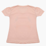 Girls Half Sleeves T-Shirt - Baby Pink, Girls T-Shirts, Chase Value, Chase Value