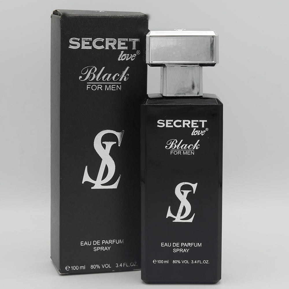 Secret Love Black For Men 100ml, Beauty & Personal Care, Men Body Spray And Mist, Chase Value, Chase Value