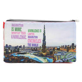 Pencil Pouch Three Zipper - Red, Pencil Boxes & Stationery Sets, Chase Value, Chase Value