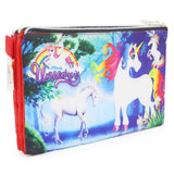 Pencil Pouch Three Zipper - Red, Pencil Boxes & Stationery Sets, Chase Value, Chase Value