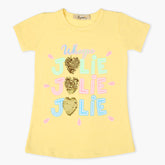 Girls T-Shirt - Lemon, Girls T-Shirts, Chase Value, Chase Value