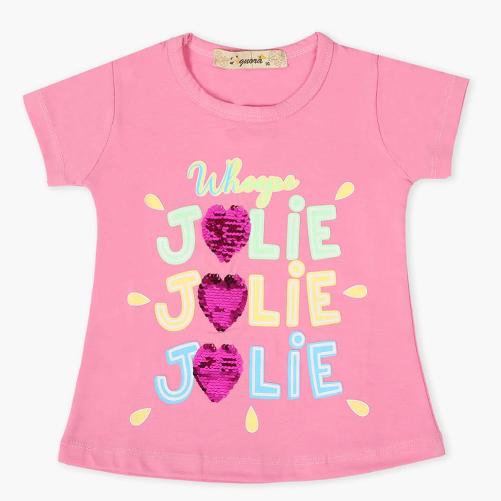 Girls T-Shirt - Pink, Girls T-Shirts, Chase Value, Chase Value