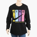 Women's Full Sleeves T-Shirt - Black, Women T-Shirts & Tops, Chase Value, Chase Value