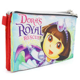 Pencil Pouch Three Zipper - Red, Pencil Boxes & Stationery Sets, Chase Value, Chase Value