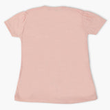 Girls Half Sleeves T-Shirt - Baby Pink, Girls T-Shirts, Chase Value, Chase Value