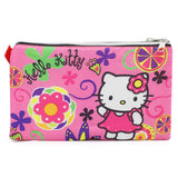 Pencil Pouch Three Zipper - Red, Pencil Boxes & Stationery Sets, Chase Value, Chase Value