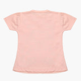 Girls Half Sleeves T-Shirt - Baby Pink, Girls T-Shirts, Chase Value, Chase Value