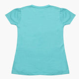 Girls Half Sleeves T-Shirt - Light Blue, Girls T-Shirts, Chase Value, Chase Value