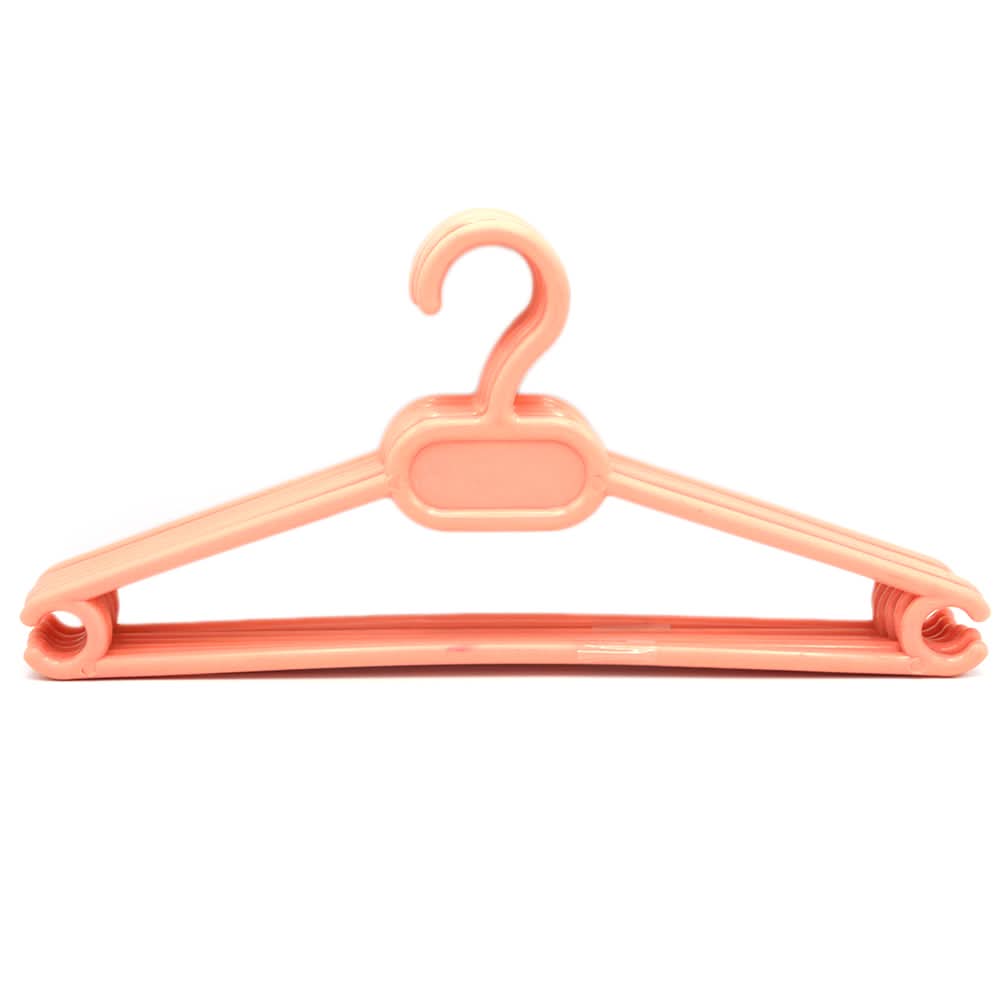 Baby Cloth Hanger 6 Pcs Set - Peach, Newborn Baby Accessories, Chase Value, Chase Value