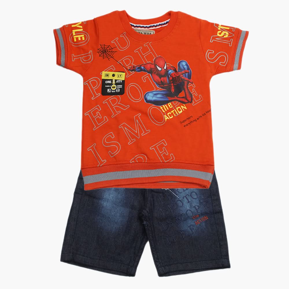Boys Suit - Orange, Boys Sets & Suits, Chase Value, Chase Value