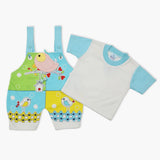 Newborn Boys Half Sleeves Romper - Blue, Newborn Boys Rompers, Chase Value, Chase Value