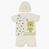 Newborn Boys Half Sleeves Suit - Fawn, Newborn Boys Sets & Suits, Chase Value, Chase Value