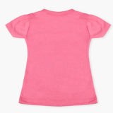 Girls Half Sleeves T-Shirt - Pink, Girls T-Shirts, Chase Value, Chase Value