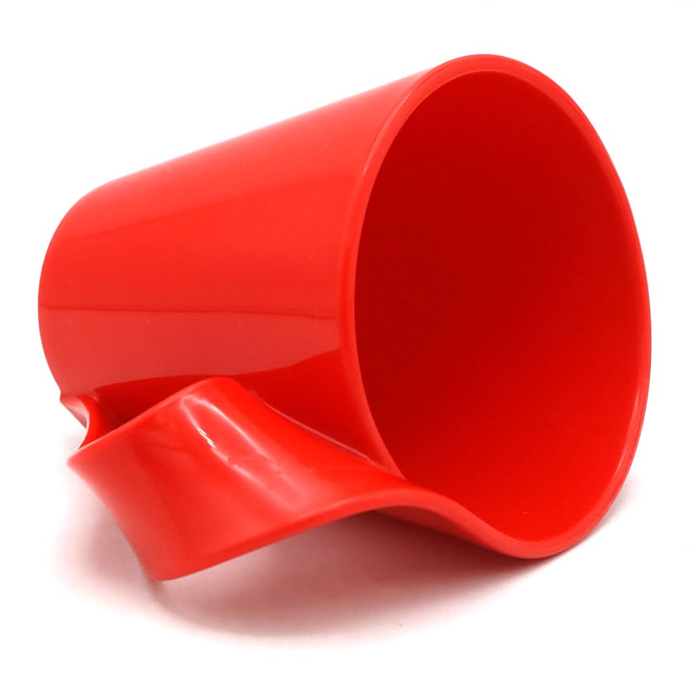 Al Burraq Wave Cafe Mug - Red, Home & Lifestyle, Glassware & Drinkware, Chase Value, Chase Value