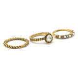 Finger Ring 3 Pc - B, Girls Finger Rings, Chase Value, Chase Value