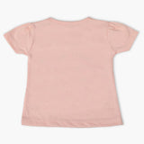 Girls Half Sleeves T-Shirt - Baby Pink, Girls T-Shirts, Chase Value, Chase Value