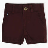 Boys Cotton Short - Maroon, Boys Pants, Chase Value, Chase Value