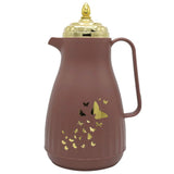 Flask 1Ltr - Brown, Thermos & Mug, Chase Value, Chase Value