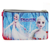 Pencil Pouch Three Zipper - Pink, Pencil Boxes & Stationery Sets, Chase Value, Chase Value