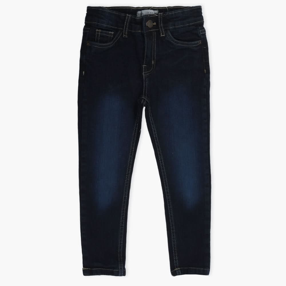 Boys Denim Pant - Navy Blue, Boys Pants, Chase Value, Chase Value