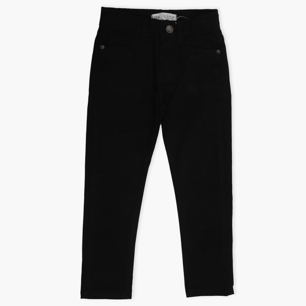 Boys Cotton Pant - Black, Boys Pants, Chase Value, Chase Value