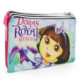 Pencil Pouch Three Zipper - Pink, Pencil Boxes & Stationery Sets, Chase Value, Chase Value