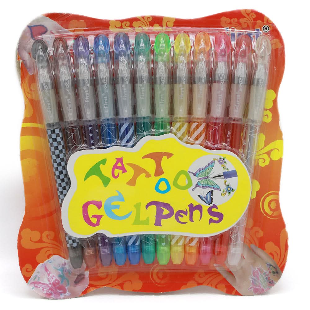 Glitter Pen F-310-12, Pencil Boxes & Stationery Sets, Chase Value, Chase Value