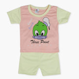 Newborn Boys Half Sleeves Suit - Peach, Newborn Boys Sets & Suits, Chase Value, Chase Value