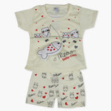 Newborn Girls Half Sleeves Suit - Light Green, Newborn Girls Sets & Suits, Chase Value, Chase Value