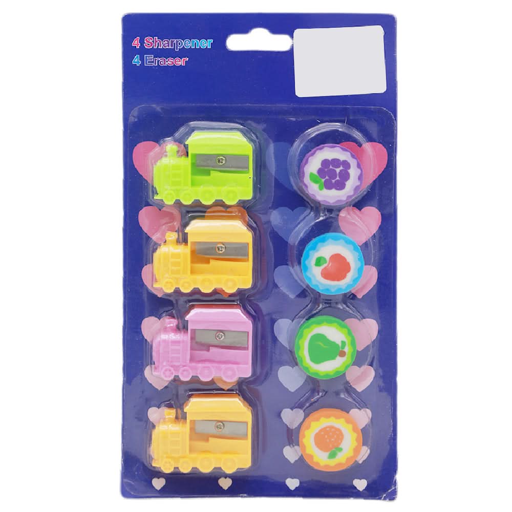 Sharpner And Eraser, Pencil Boxes & Stationery Sets, Chase Value, Chase Value