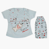 Newborn Girls Half Sleeves Suit - Blue, Newborn Girls Sets & Suits, Chase Value, Chase Value