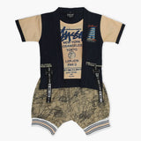 Boys Half Sleeves Suit - Navy Blue, Boys Sets & Suits, Chase Value, Chase Value