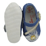 Newborn Girls Fur Pumps - Blue, Kids, NB Shoes And Socks, Chase Value, Chase Value