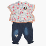 Girls Pant Suit - Red, Girls Suits, Chase Value, Chase Value