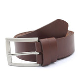 Men's Leather Belt LM Brown - Brown, Men, Belt, Chase Value, Chase Value