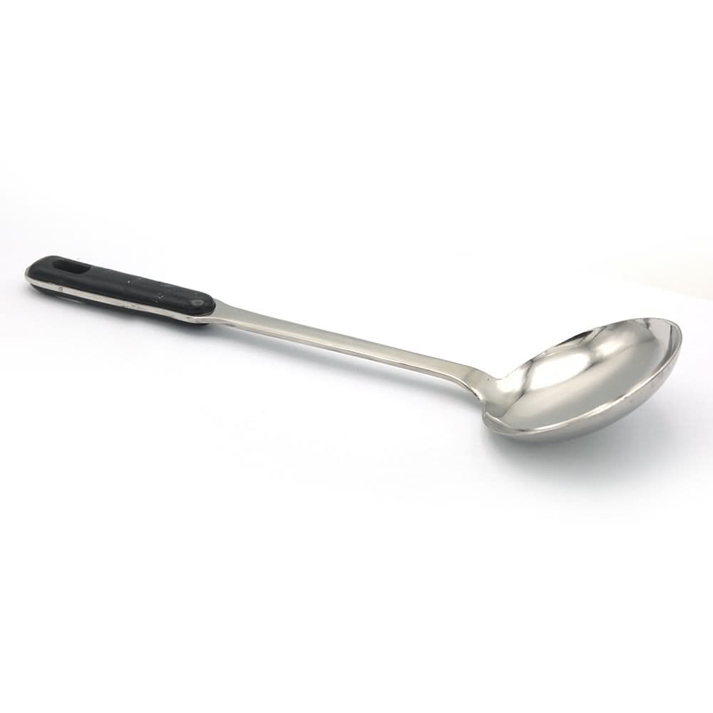 Cooking Spoon Black Handle - Silver, Home & Lifestyle, Serving And Dining, Chase Value, Chase Value