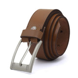 Men's Leather Belt LM Camel - Camel, Men, Belt, Chase Value, Chase Value