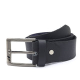 Men's Leather Belt - Black, Men, Belt, Chase Value, Chase Value
